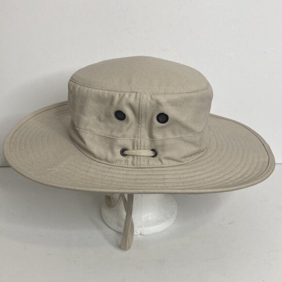MEC Hat Womens XL Beige Organic Cotton Canvas Sun Summer Wide Brim Pocket main image 5